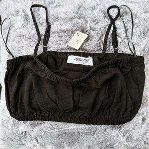NWT Double Zero Cami Style Tank Top, Black Size Spicy Small